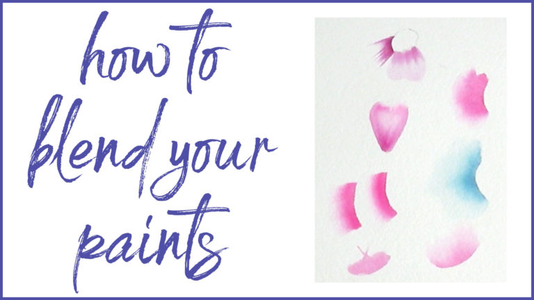 Learn how to blend your paints.